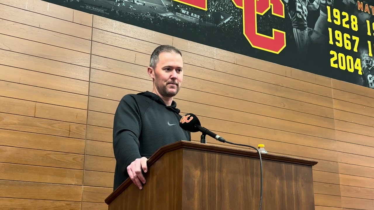 USC coach Lincoln Riley talks in-depth on new defensive staff, other storylines