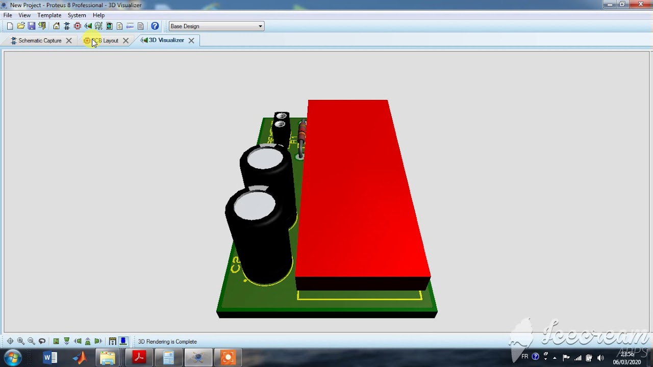 current senser LA55-p PCB design on PROTEUSE -- part5