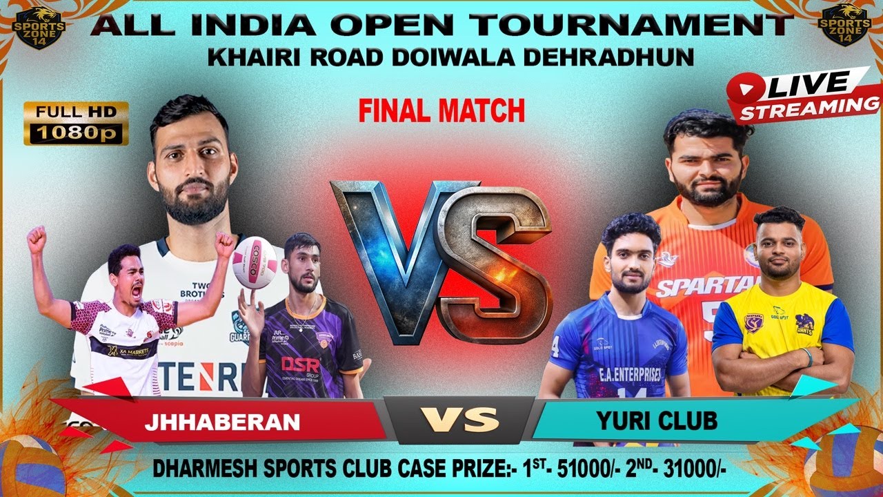 ⚡️HD⚡️| GRAND FINAL | JHHABERAN VS YURI CLIB| 1st - 51000/- 2nd- 31000/-