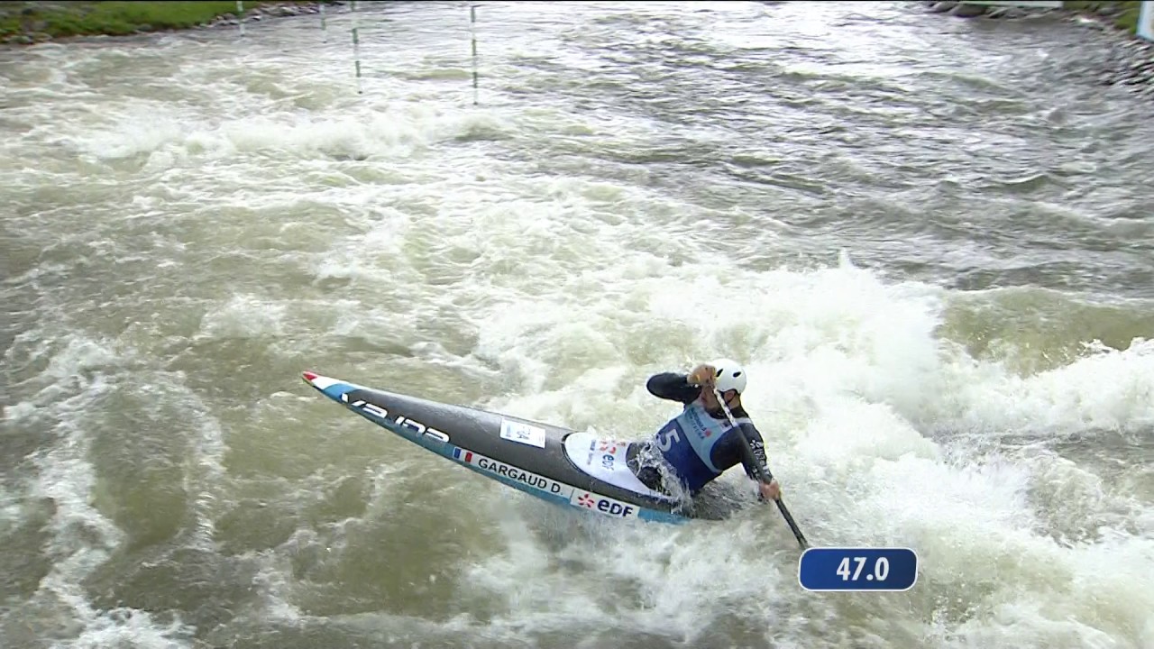 Denis Gargaud Chanut (FRA) - Final C1M - 2016 ECA Canoe Slalom European Championships