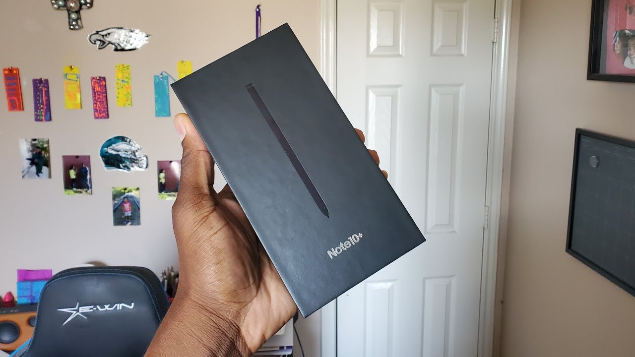 Samsung Galaxy Note 10+ Aura Black 512GB Basic Unboxing!