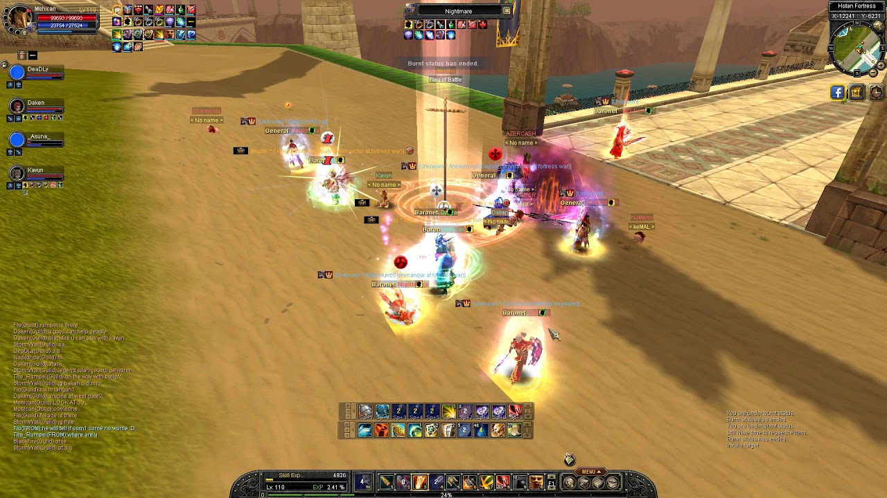 Silkroad Online Kali - Kral Mohican & Misfits vs Unknown