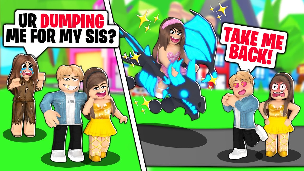 Boyfriend *DUMPED* Her For Her RICH SISTER... SHE Got REVENGE! (Roblox Adopt Me)