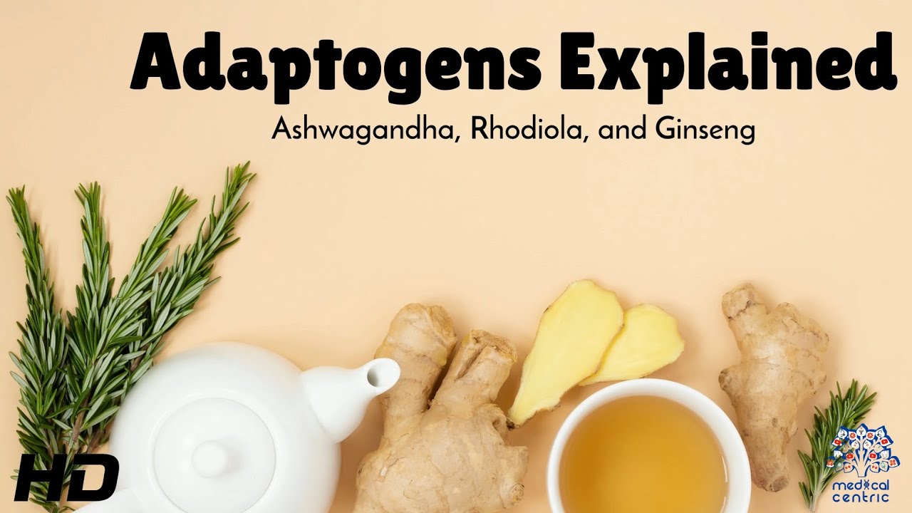 Adaptogens Explained : The Science Behind Ashwagandha, Rhodiola, and Ginseng