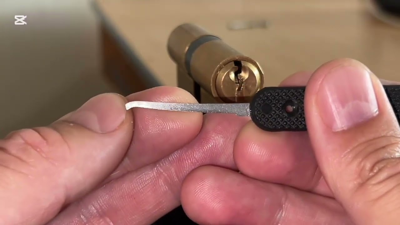Вскрытие цилиндра Kale. Kale picked. #lockpicking #locksport #locksmith #kale