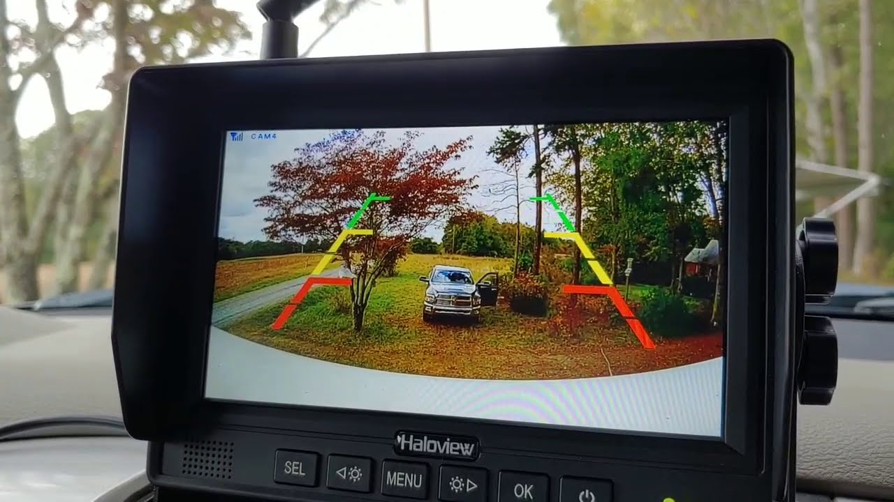 #443 Установка и обзор камеры заднего вида Haloview RD7