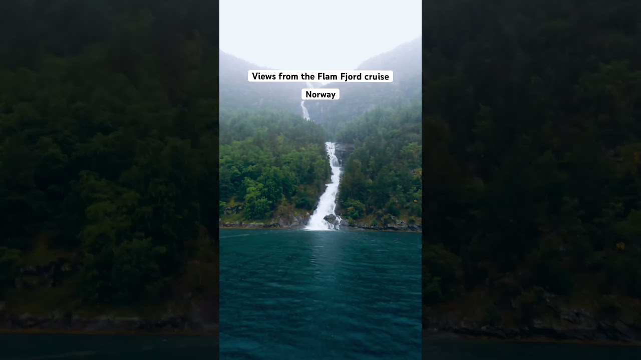 Best attractions in Norway : Flam Fjord Cruise
