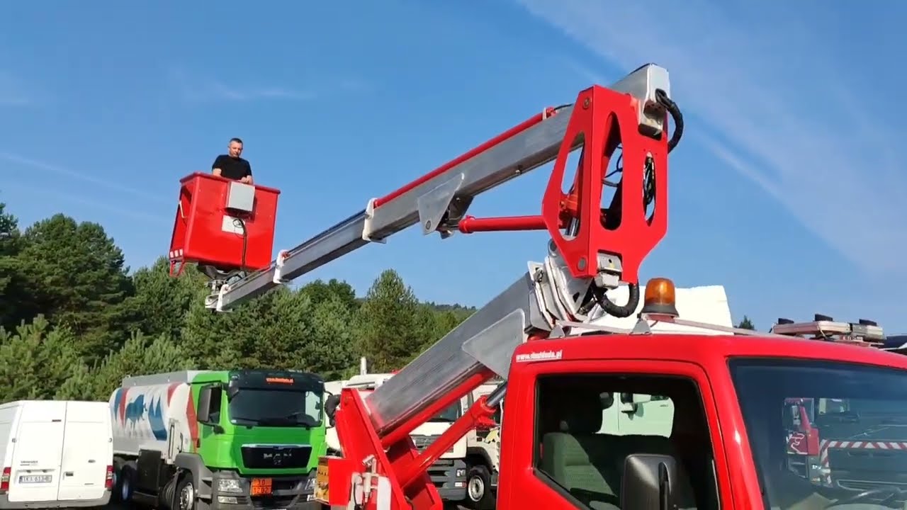 NISSAN CABSTAR 35.13 MULTITEL MX200 ZWYŻKA 20m Podnośnik Koszowy duetduda.pl
