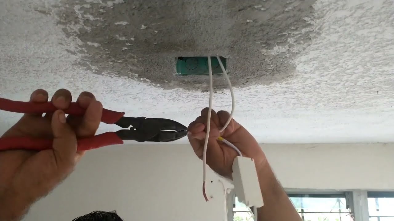 Cómo instalar una lámpara led de techo.