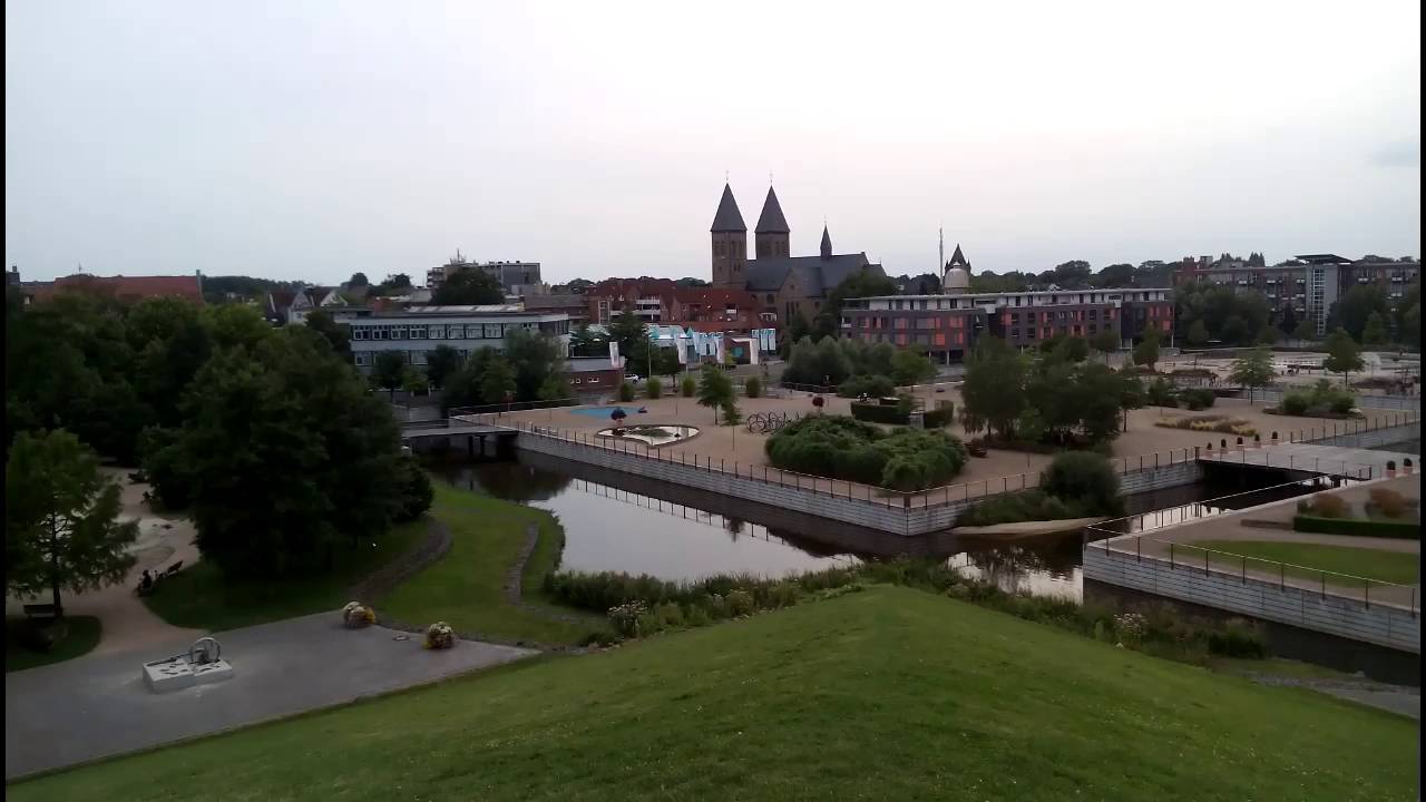 Gronau (Germany/NRW) seen from Pyramid Hill---26 July 2016