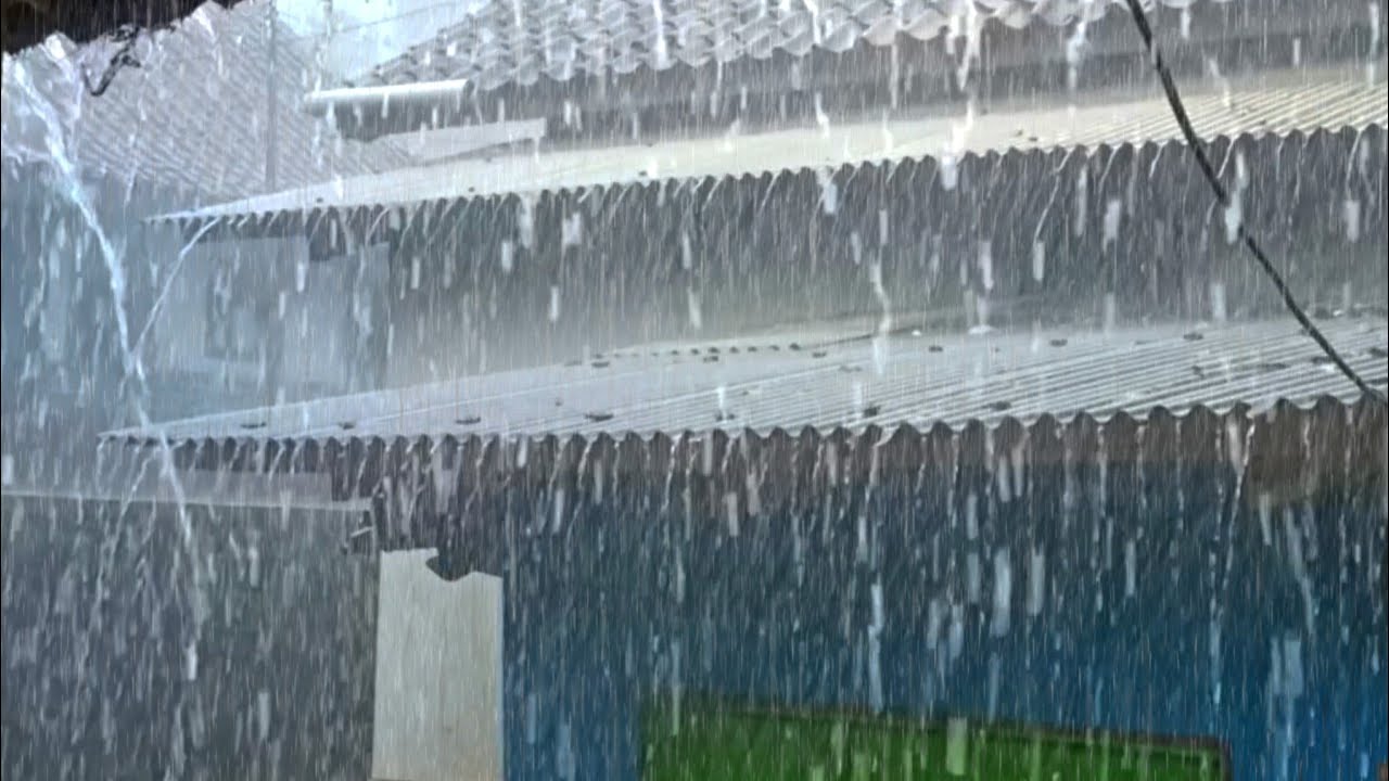 😴Super Heavy Rain Sounds 🌧️ Fall Asleep in Minutes | Knock Out Insomnia Instantly