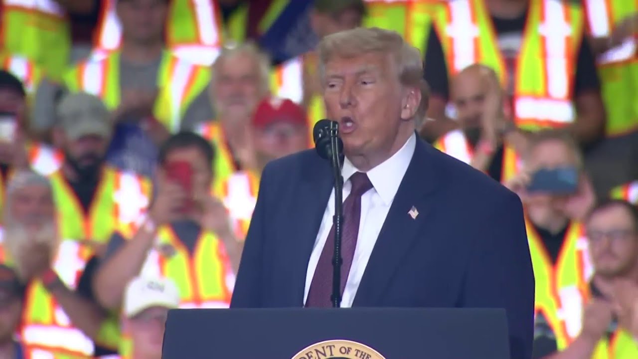 Полная запись выступления Трампа в Пенсильвании: война в Иране, экономика и другие темы на митинг...