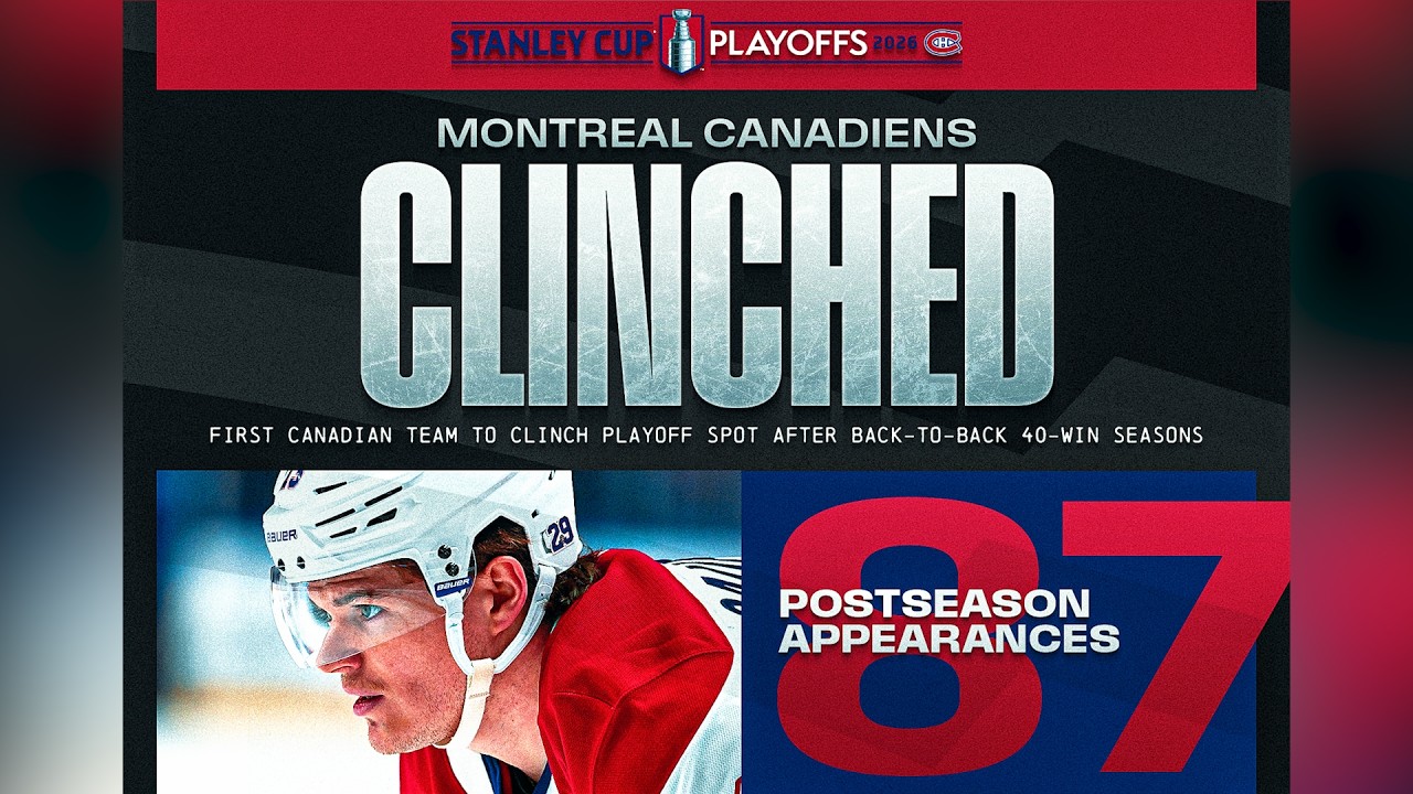 Canadiens Are IN 🚨Caufield, Suzuki, & Montreal&rsquo;s Best Plays of the Season