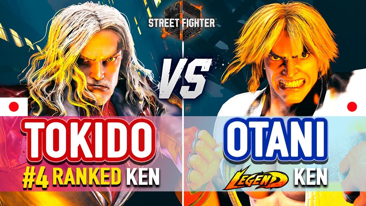 SF6 🔥 Tokido (#4 Ranked Ken) vs Otani (Ken) 🔥 SF6 High Level Gameplay