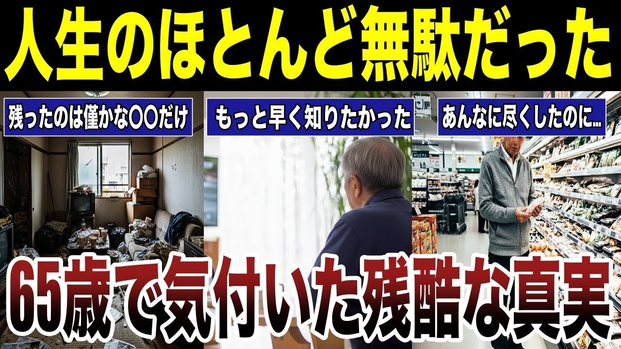 【早く知りたかった】定年後に気付いた残酷な真実　口コミ25選紹介します　#高齢者  #口コミ