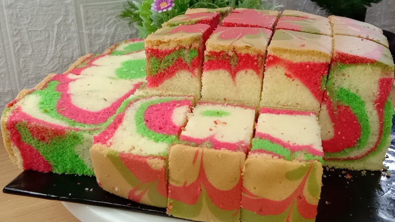 Resepi Kek Marble Butter Mudah Dan Ringkas