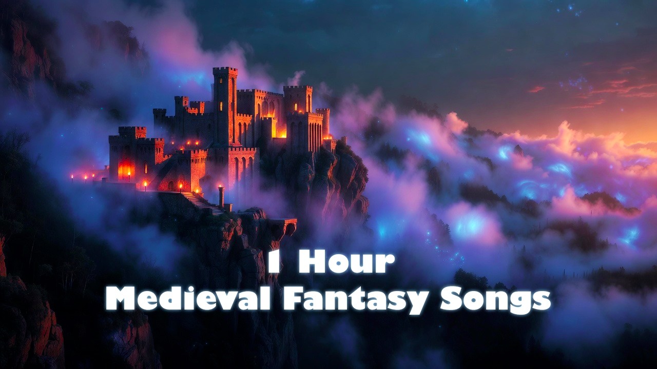 Peaceful Medieval Music (1 Hour) | Gentle Fantasy Ambience for Study & Relax