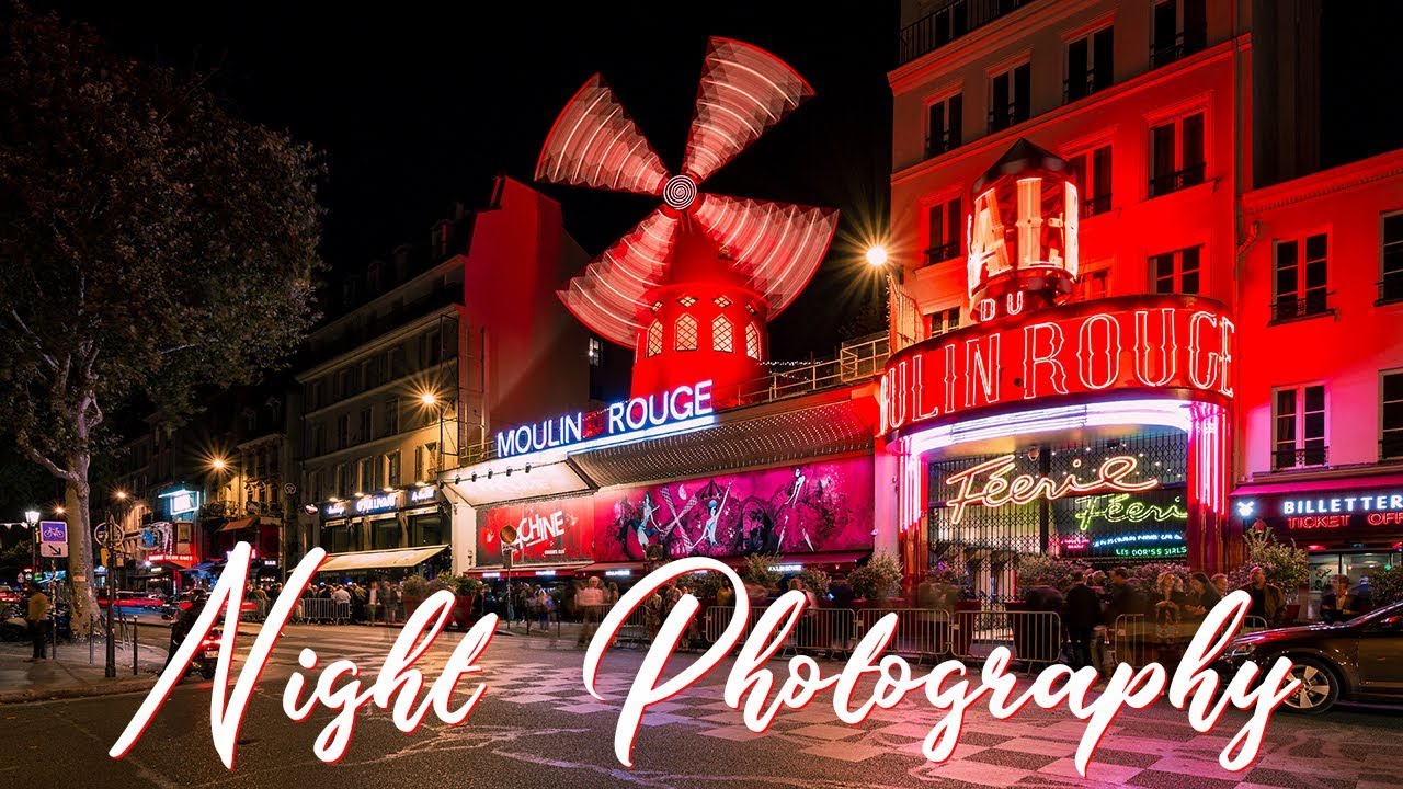 Night Photography in Paris