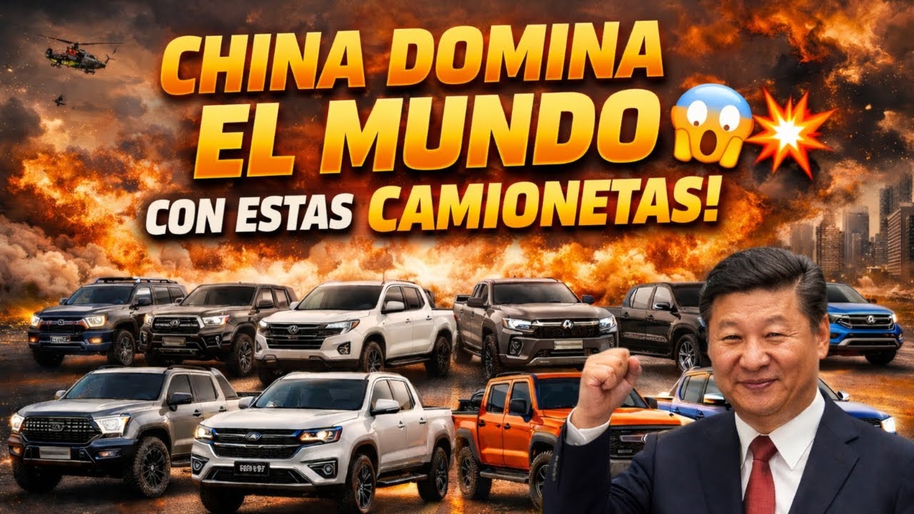 💣 LO QUE CHINA ACABA DE CREAR EN PICKUPS ES IMPRESIONANTE 😳