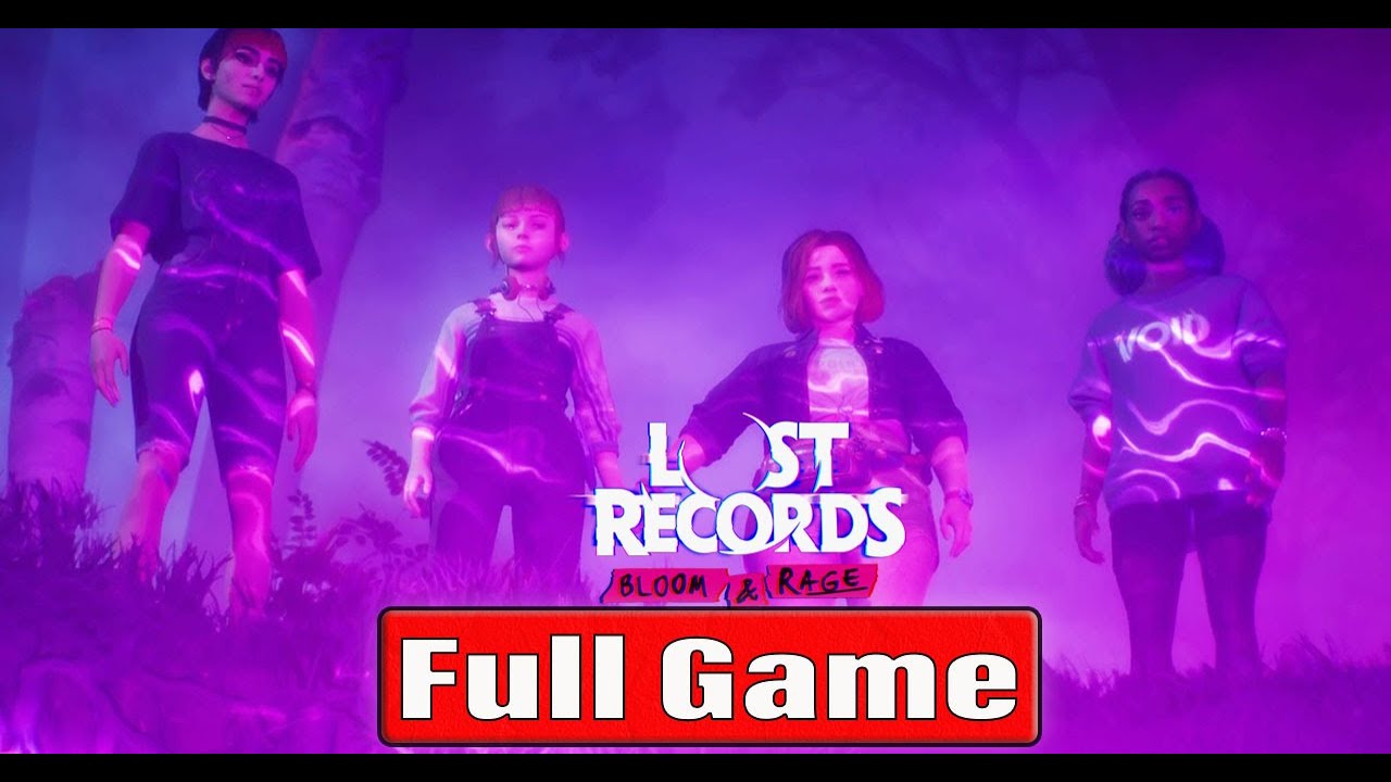 Lost Records Bloom and Rage Tape 1 & 2 Gameplay Walkthrough Full Game No Commentary 4K