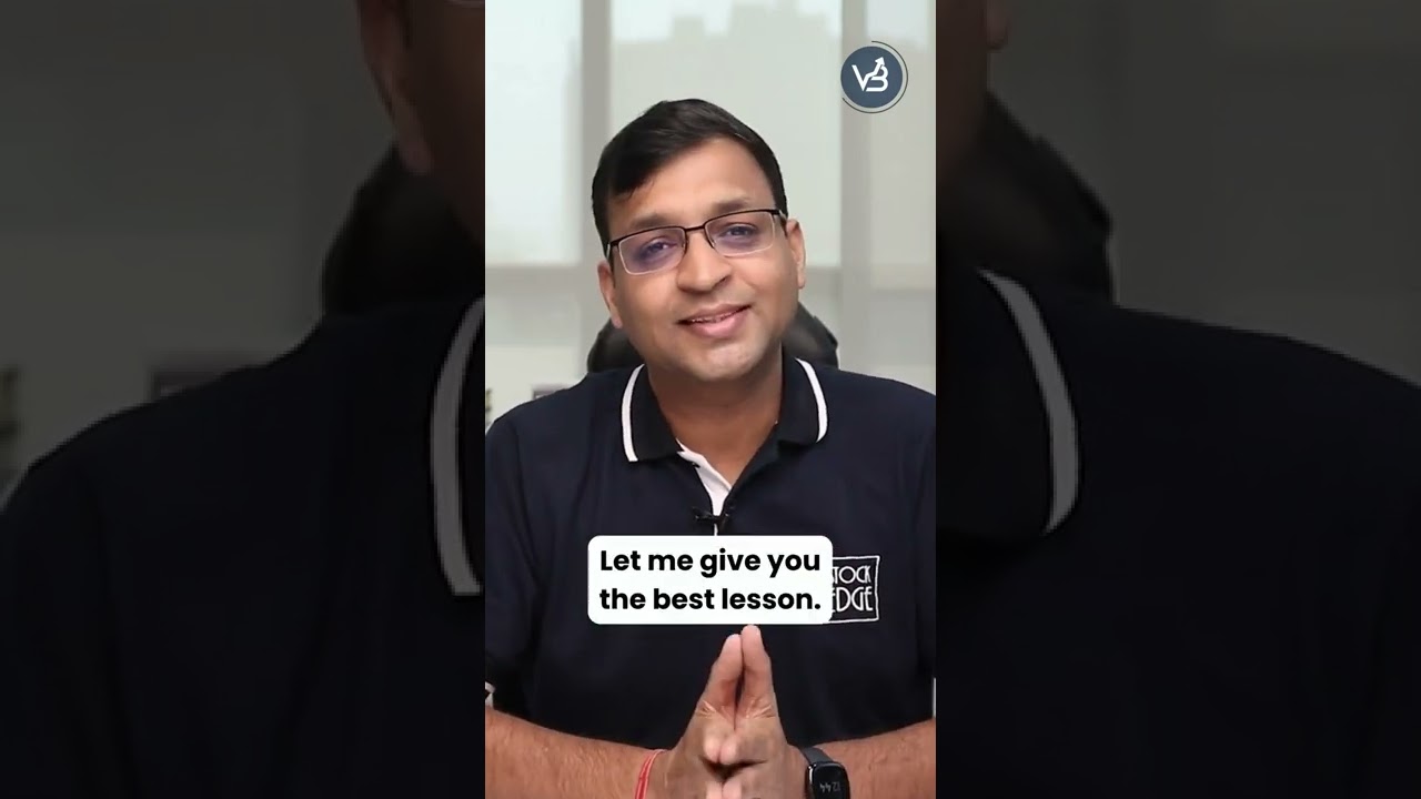 Fear of Stock Market Fall | #shorts | Vivek Bajaj