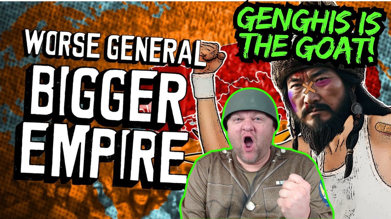 Genghis Khan: How a C-tier General became an S-Tier Conqueror | History Teacher Reacts | Jack Rackam