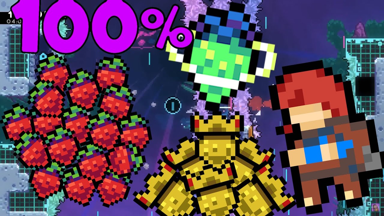 [TAS] Celeste 100% (moon berry and all golden strawberries)