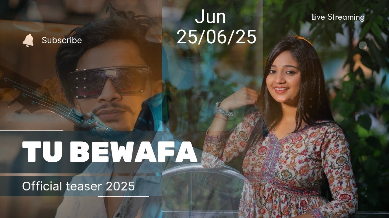 Tu Bewafa song -TEASER- | NAZEES || MOUSAMI |तू बेवफा #nc vibetunes |Vikky singh