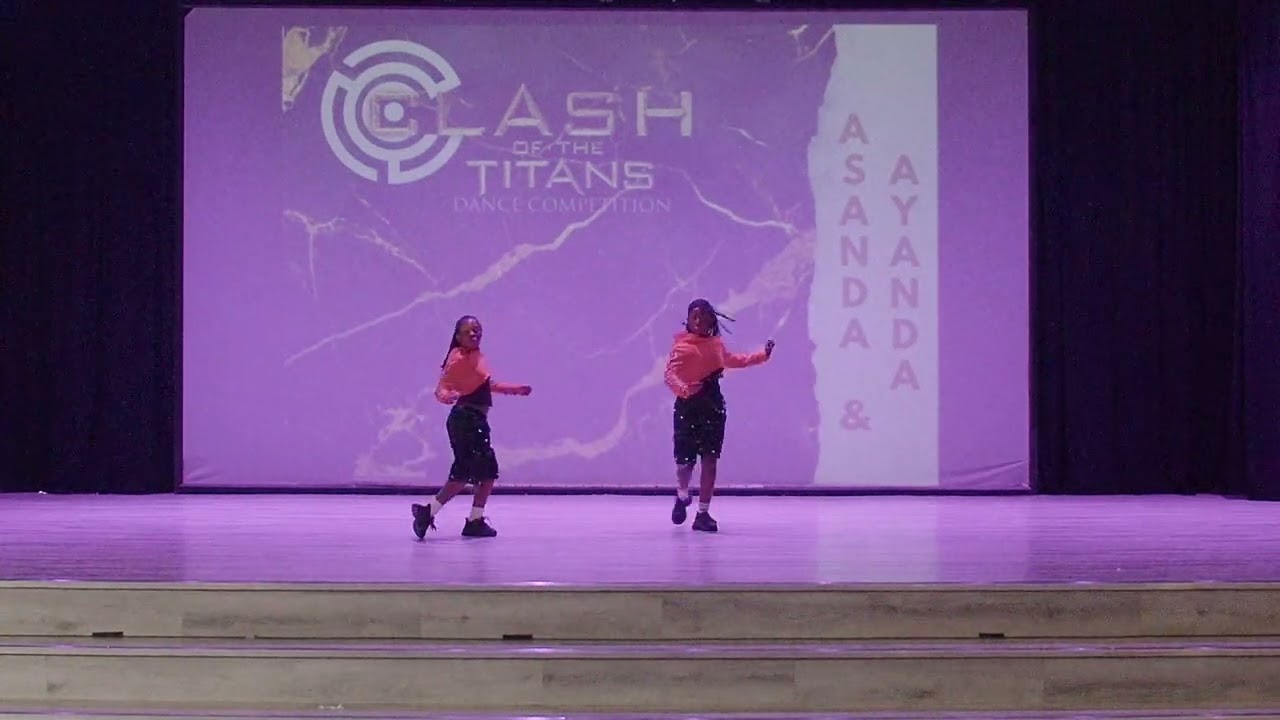 Asanda & Ayanda | Clashofthetitans 2025 | Children Hip Hop Duos/Trio/Quartet Amateur