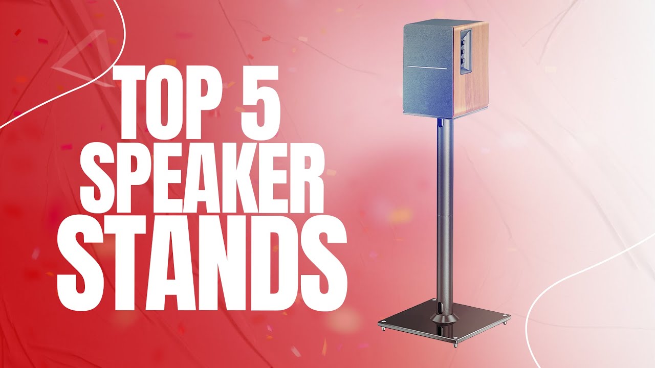 Top 5 SPEAKER STANDS of 2024