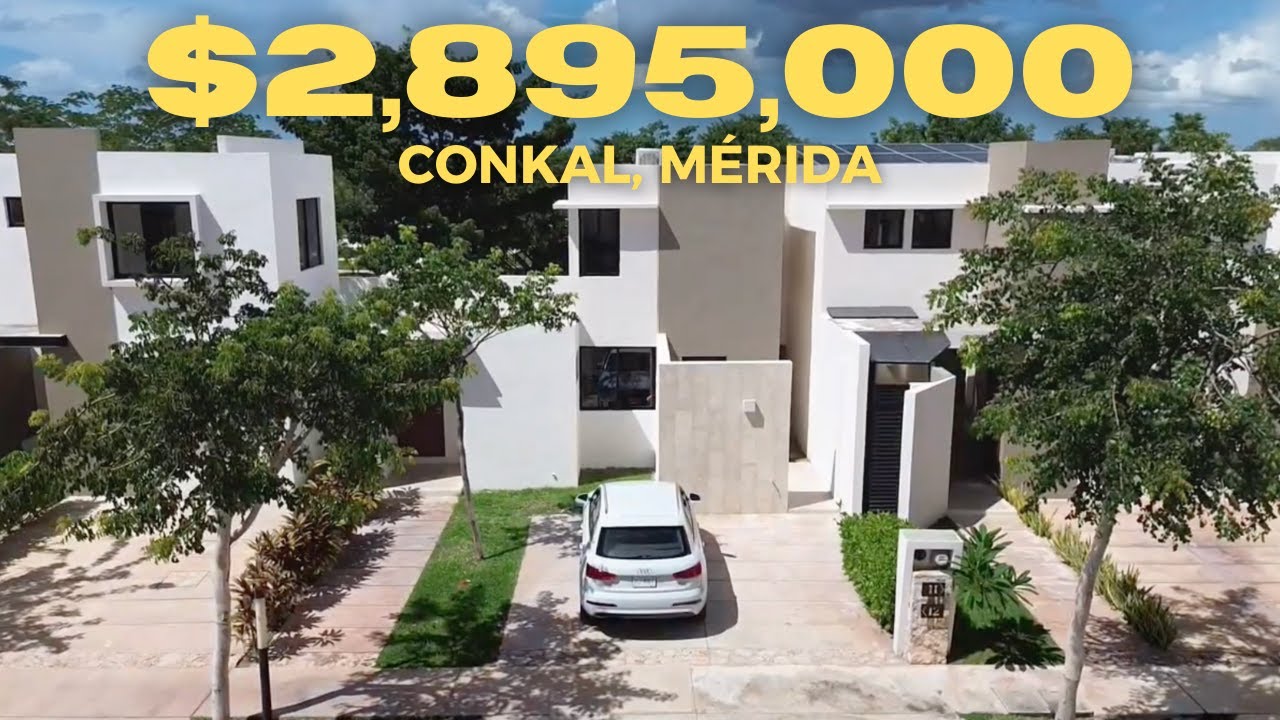 CASAS en VENTA de 3 HABITACIONES | $2,895,000 MXN | Conkal al Norte de Mérida, Yucatán