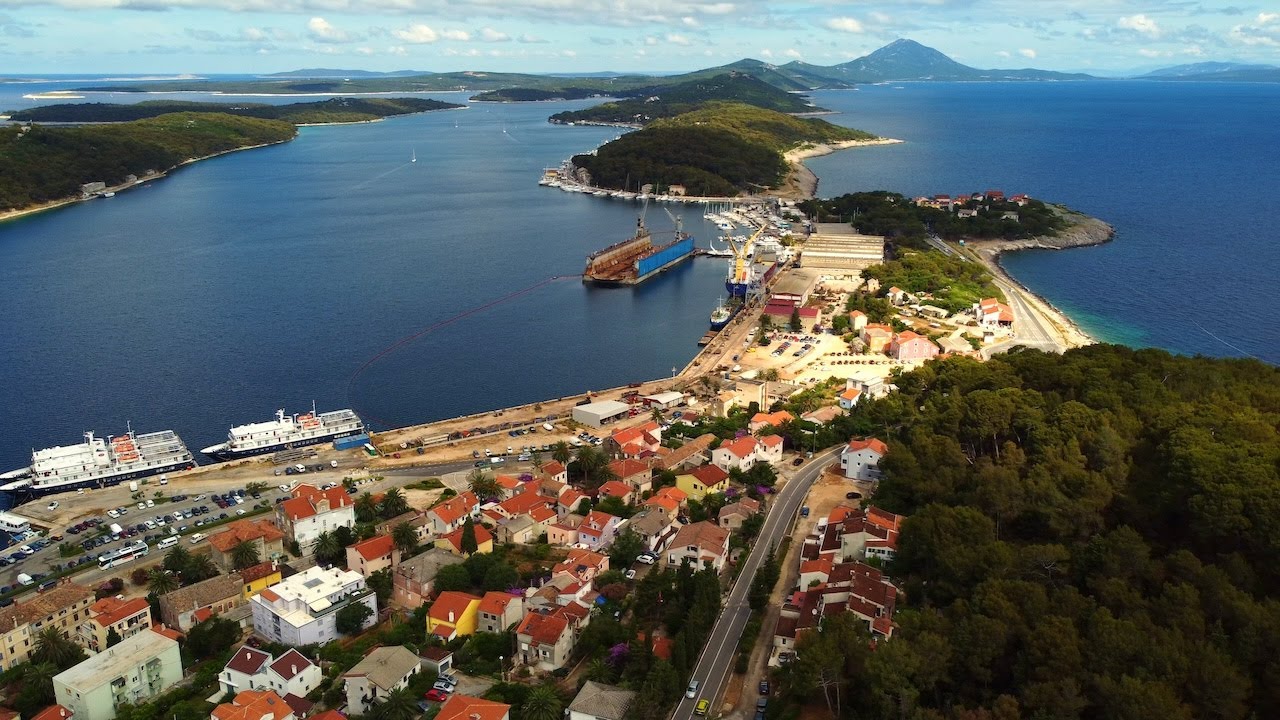 Mali Lošinj Cres (Vidikovac, beach Meli, Lubenice, Vela Draga, Veli Žal ) DJI Mavic Mini 2 4k