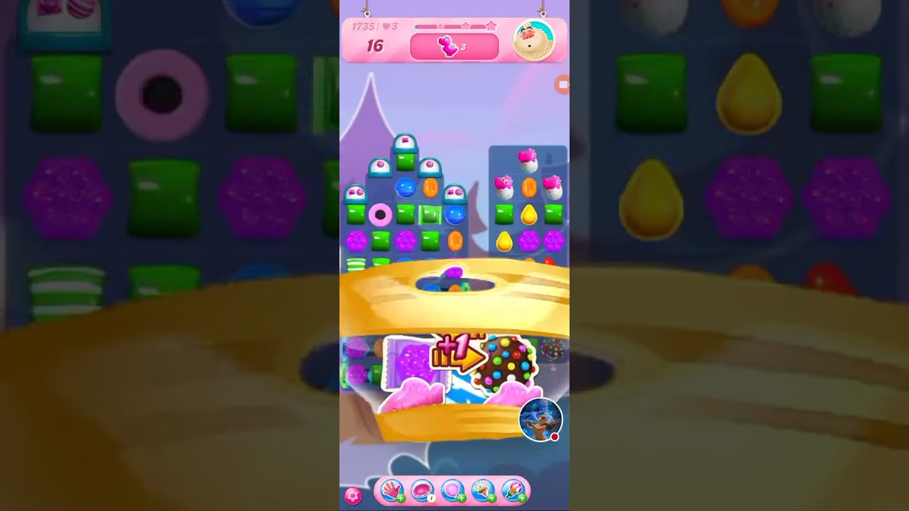 candy Crush Saga level 1728 -1745