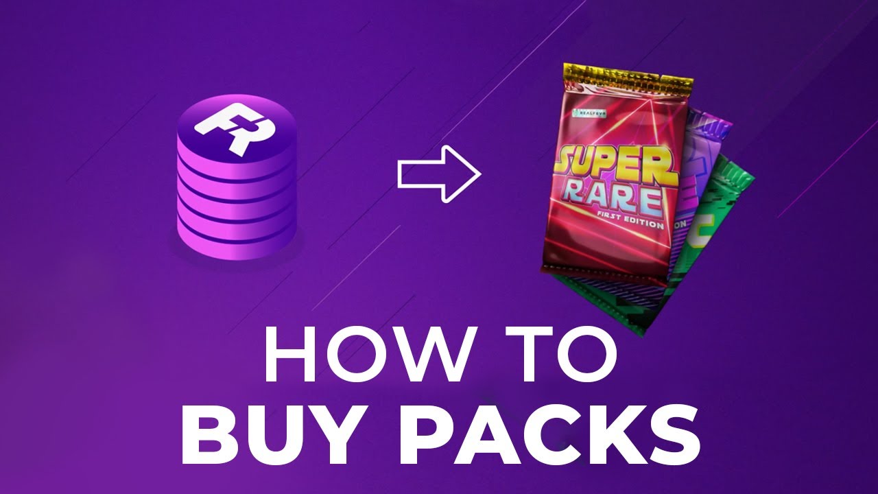 How to Buy Packs in RealFevr's Marketplace