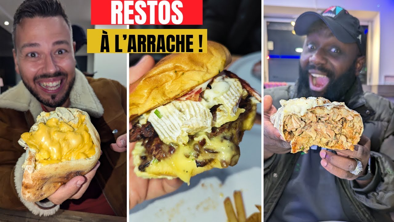 Les MEILLEURS TACOS et BURGERS BRAISÉS DU 94 ? On surprend ces restaurateurs ! VLOG 1594