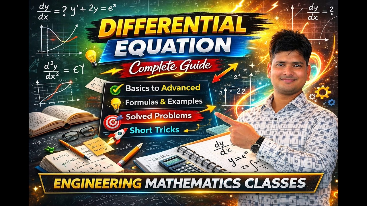 LECTURE-1 DIFFRENTIAL EQUATION  FIRST ORDER AND DEGREE