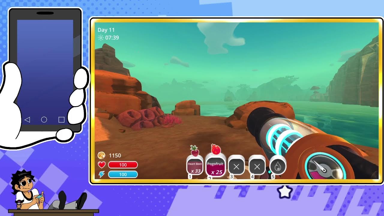 I have some time to ranch my slime, cause apparently I have it :P