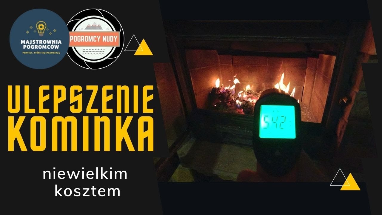 SZAMOT W KOMINKU jak ulepszyć kominek niewielkim kosztem