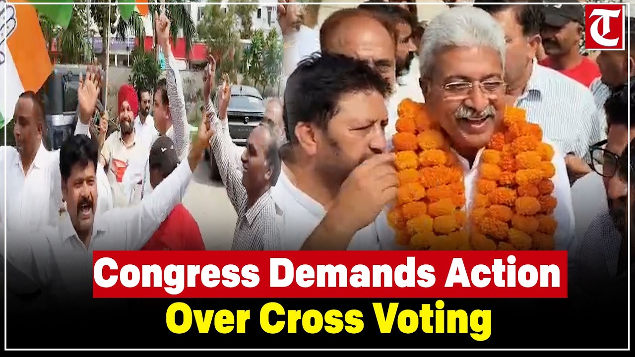 Congress Celebrates Rajya Sabha Win; Rao Narender Singh Assures Action on Cross Voting MLAs