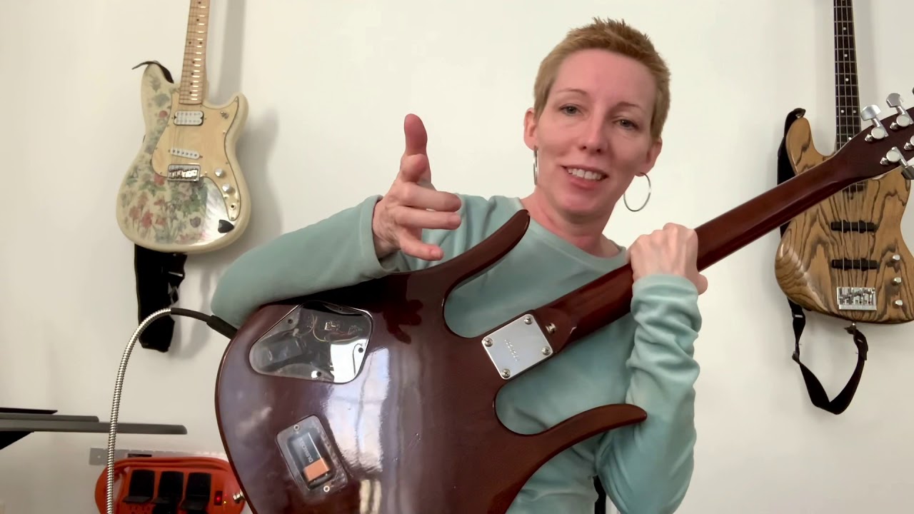 Hondo Longhorn guitar