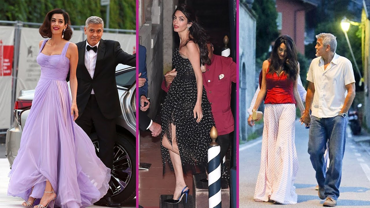 George Clooney and Amal Clooney's Lovely Moments : 2017