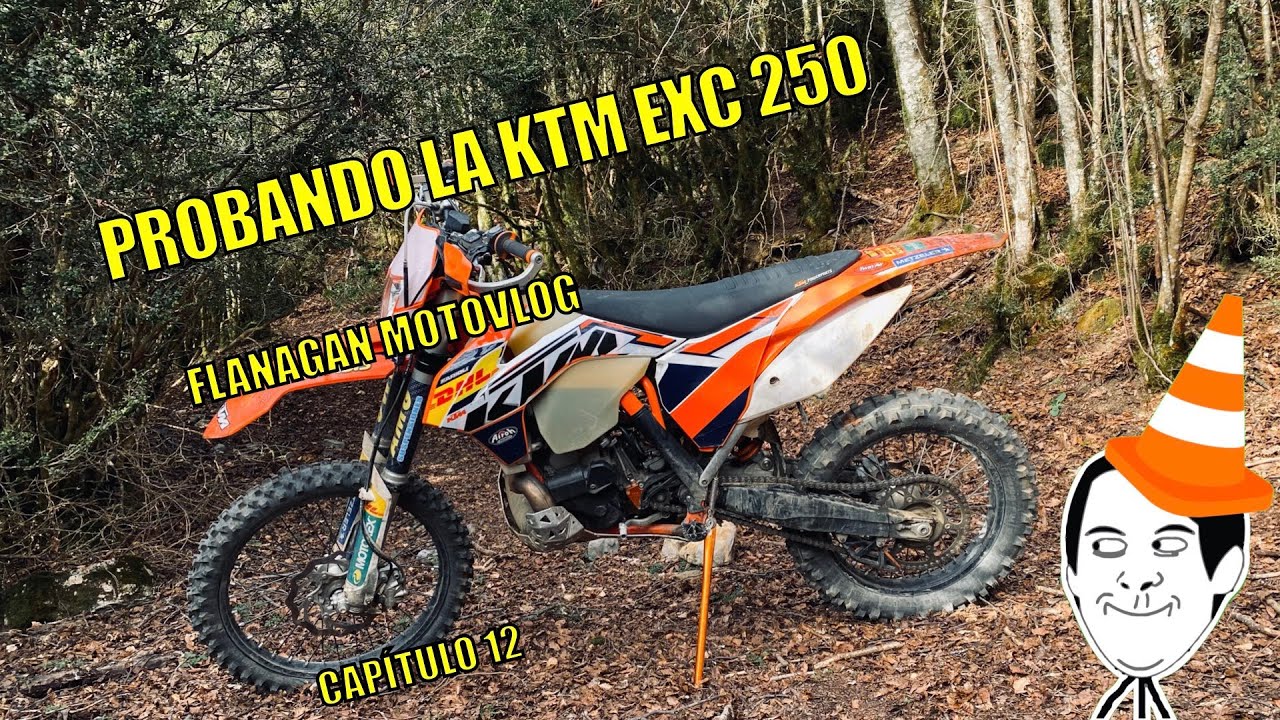 probando la KTM EXC 250 || PRIMERA vez en moto de ENDURO #12 MOTOVLOG*