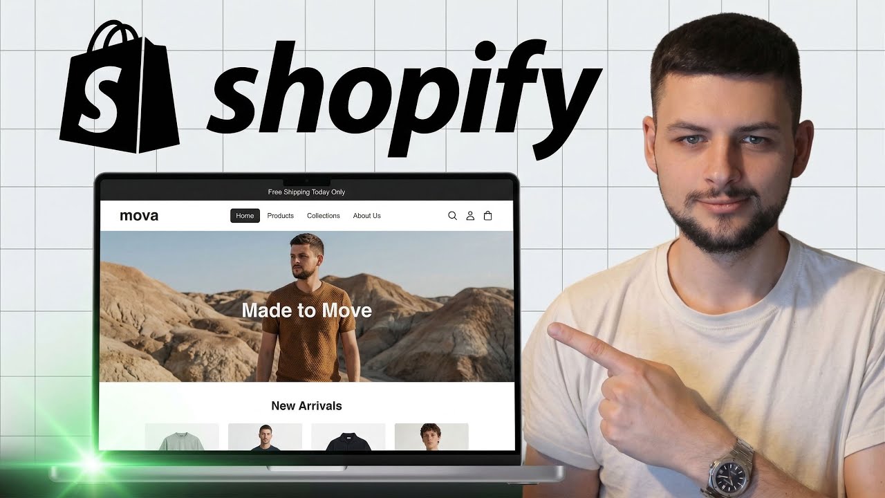 How To Design A Shopify Store In 10 Minutes (Step-By-Step)