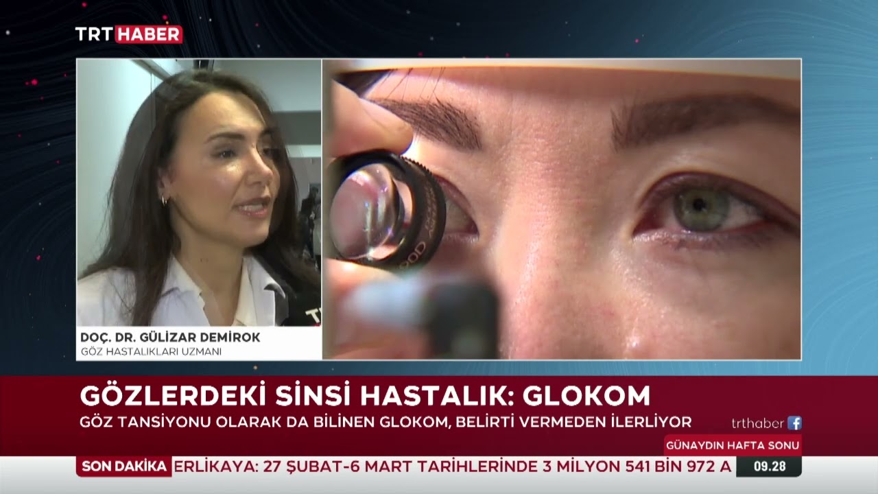 Göz Tansiyonuna Dikkat Sesiz Tehdit Glokom