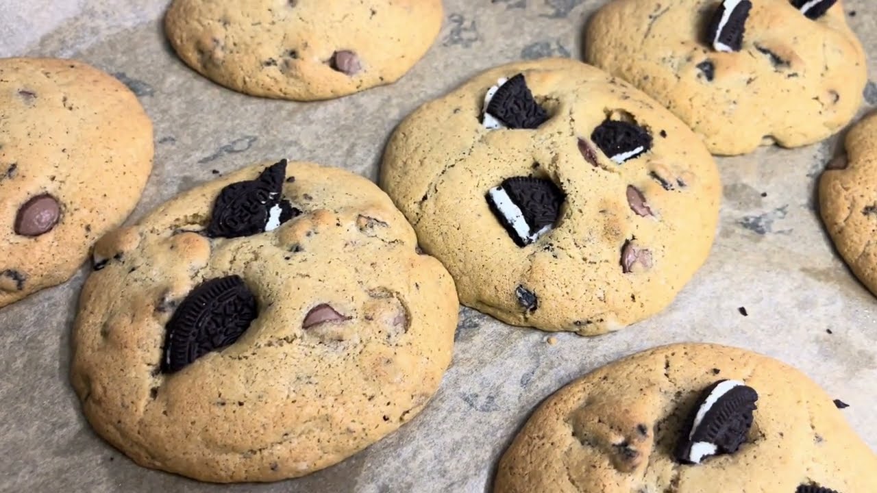 Leckere Oreo Cookies ganz einfach Zuhause selber machen 🍪 | sehr einfaches und lecker | Amenacook  