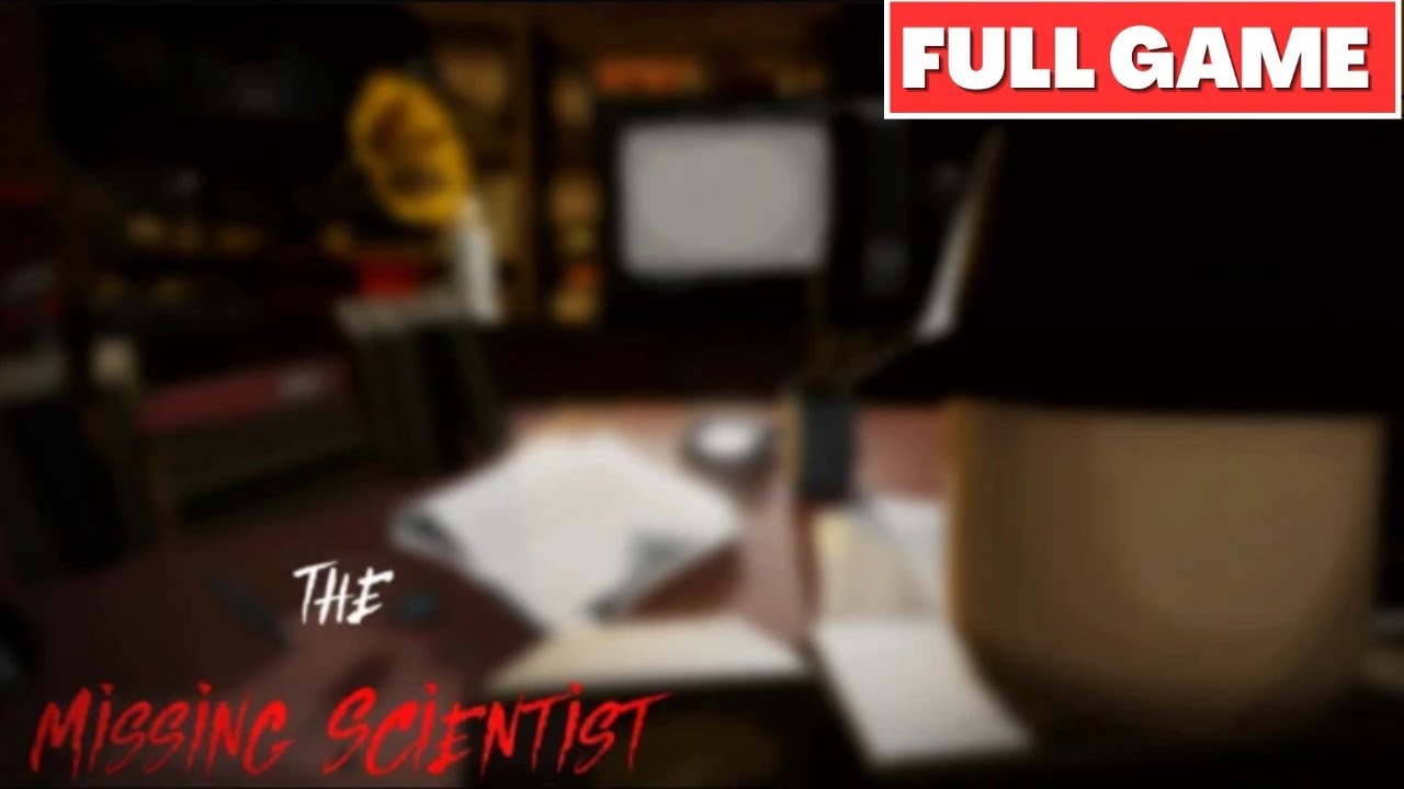 Roblox The Missing Scientist (Part 1) - Full Walkthrough