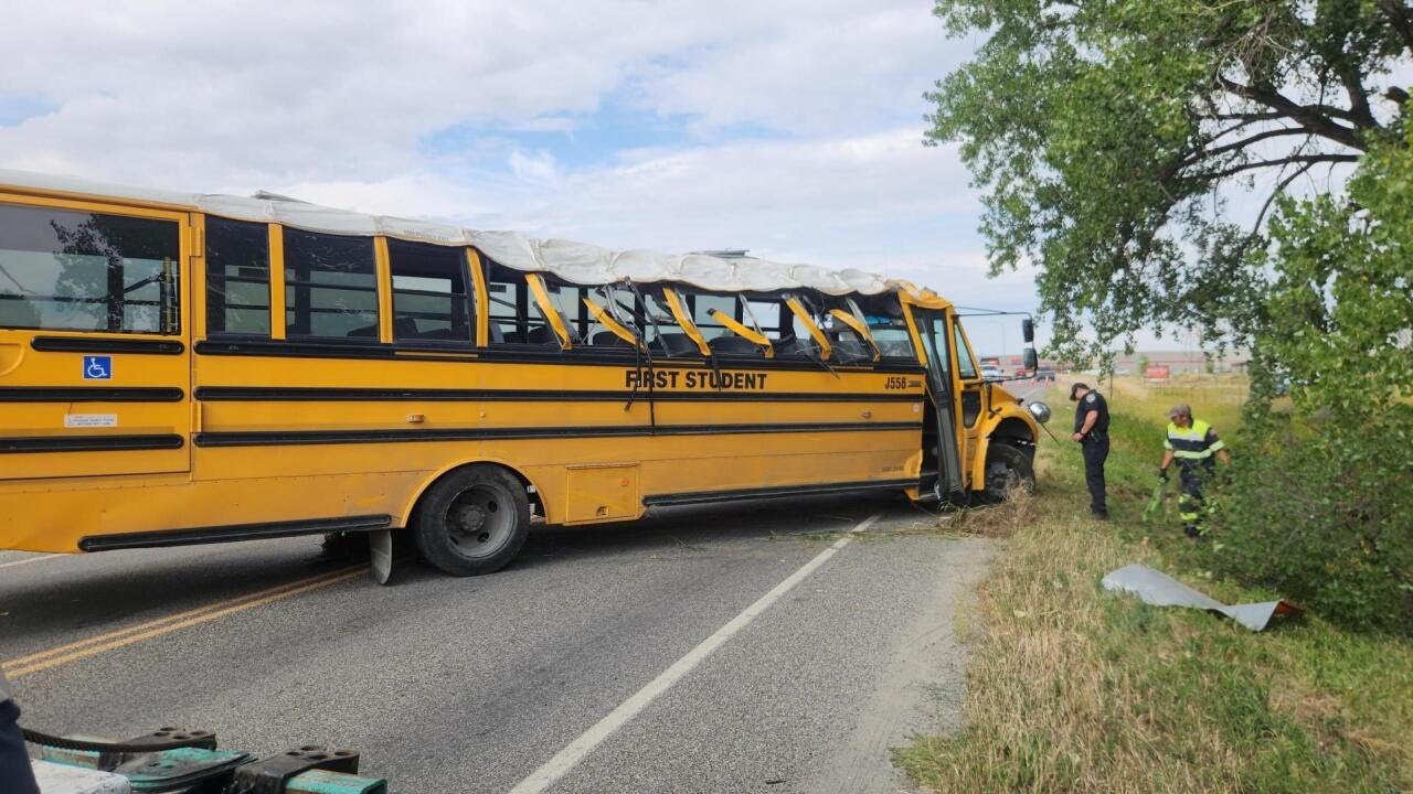 Billings school bus driver cited for careless driving following crash