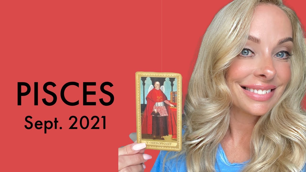 PISCES:  THIS PERSON IS INFATUATED WITH YOU.  SEPT. 2021