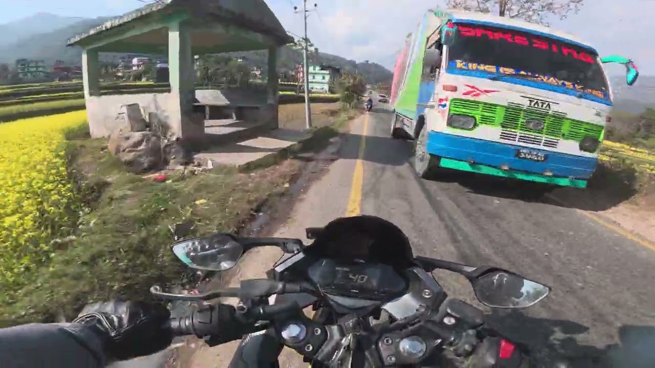 No Extra Guff 😅 Just Road Condition to Besisahar