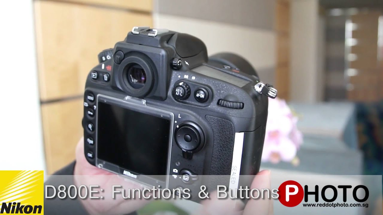 Nikon D800 / D800E key features and hands on